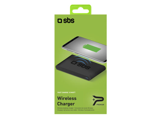 SBS Kabelloses Tischladegerät mit Schnellladefunktion