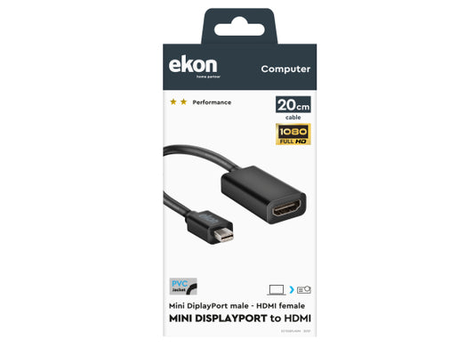 EKON Mini DisplayPort-HDMI-Adapter