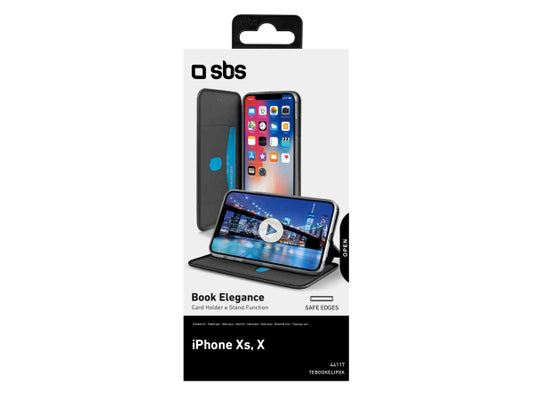 SBS Hülle Book Elegance für iPhone XS/X