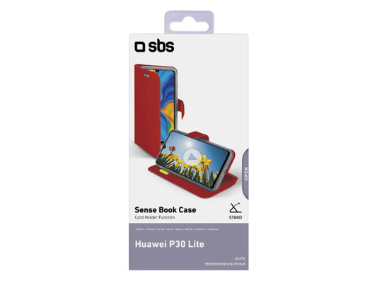 SBS Klapphülle im Hochformat Sense für Huawei P30 Lite