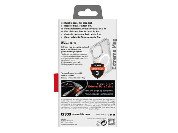 SBS Extreme Mag – transparente Hülle, sturzsicher bis zu 3 Meter Kaufuniversum - SBS Extreme Mag – transparente Hülle, sturzsicher bis zu 3 Meter