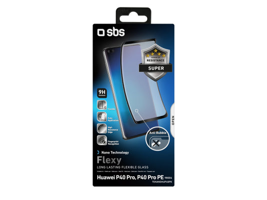 SBS Full Screen Protector Flexible Glass für Huawei P40 Pro/P40 Pro PE