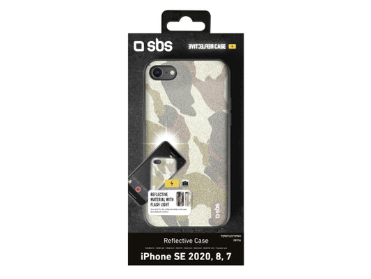 SBS Reflektierendes Case für iPhone SE 2020/8/7