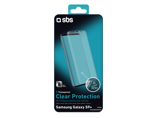 SBS Screen protector Clear gewölbt für Samsung Galaxy S9+