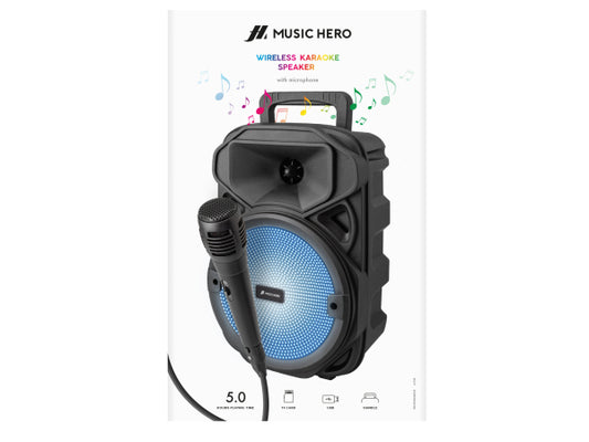 MH Kabelloser Lautsprecher für Karaoke mit Mikrofon
