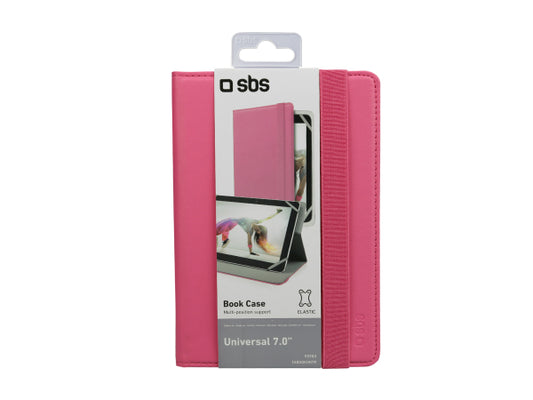 SBS Klapphülle in universellem Hochformat mit Aufstellfunktion für Tablet 7''