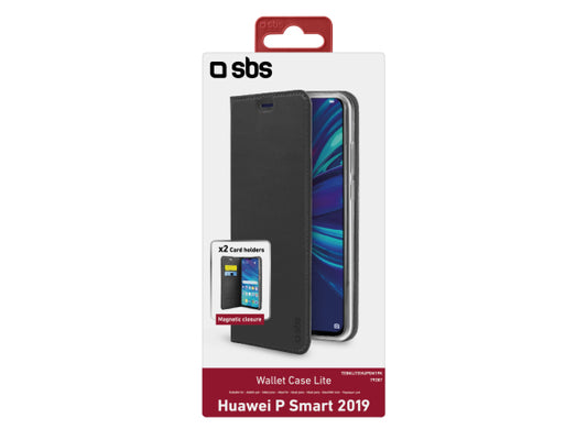 SBS Bookcase Wallet Lite-Hülle für Huawei P Smart 2019