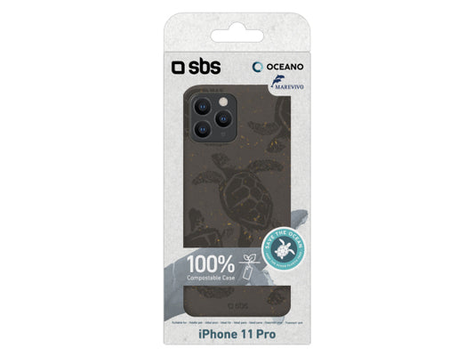 SBS Öko-Cover Schildkröte für iPhone 11 Pro