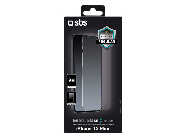 SBS Glas-Displayschutz für iPhone 12 Mini Kaufuniversum - SBS Glas-Displayschutz für iPhone 12 Mini