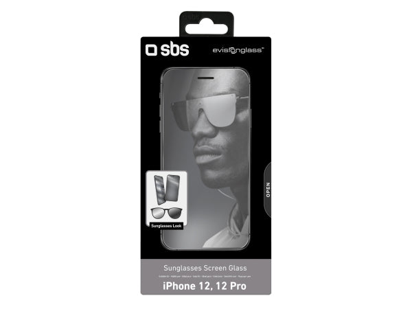 SBS Bildschirmschutzfilm Sunglasses für iPhone 12/12 Pro Kaufuniversum - SBS Bildschirmschutzfilm Sunglasses für iPhone 12/12 Pro