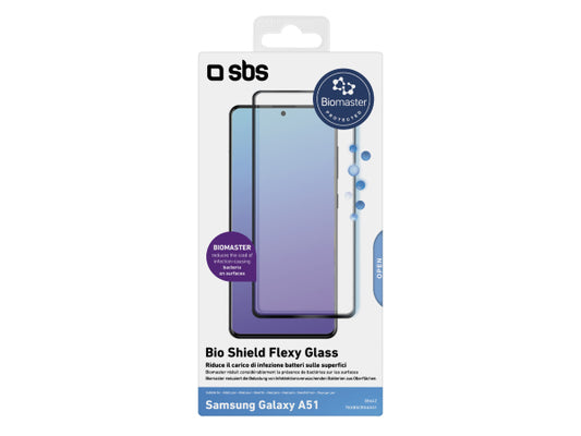 SBS Antimikrobielle Nanofaserfolie Bio Shield für Samsung Galaxy A51