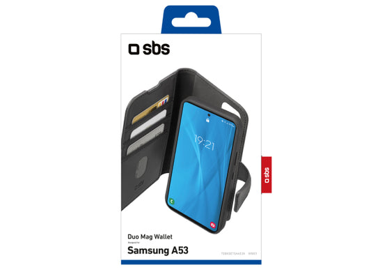 SBS Hülle in Buchform mit abnehmbarer Abdeckung