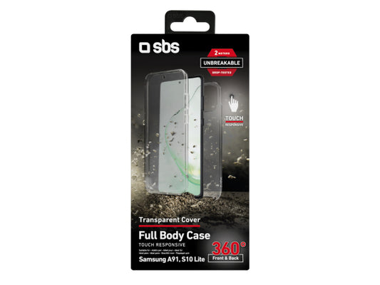 SBS Cover Full Body 360° für Samsung Galaxy A91/S10 Lite – Unbreakable Collection