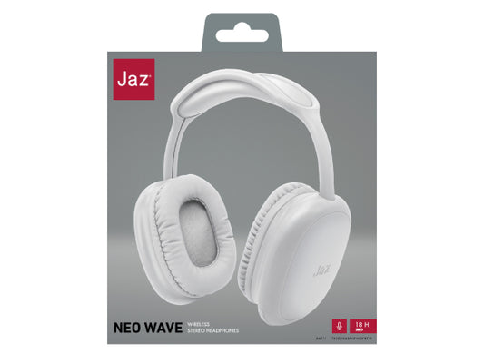 JAZ Drahtloses Headset mit integrierten Bedienelementen und Mikrofon