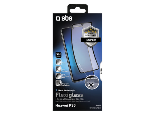SBS Full Screen Protector Flexible Glass für Huawei P30