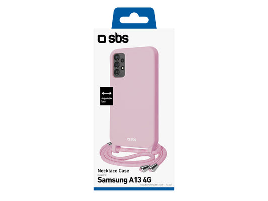 SBS Farbiges Riemen-Halsband-Cover für Samsung Galaxy A13 4G