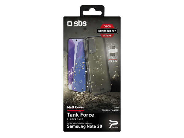 SBS Stoß- und rutschfestes mattes Cover für das Samsung Galaxy Note 20 Kaufuniversum - SBS Stoß- und rutschfestes mattes Cover für das Samsung Galaxy Note 20