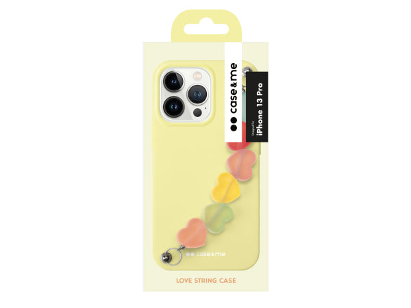 CASEME iPhone 13 Pro Hülle mit herzförmiger Kette Kaufuniversum - CASEME iPhone 13 Pro Hülle mit herzförmiger Kette