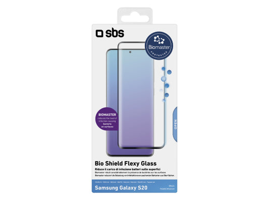 SBS Antimikrobielle Nanofaserfolie Bio Shield für Samsung Galaxy S20