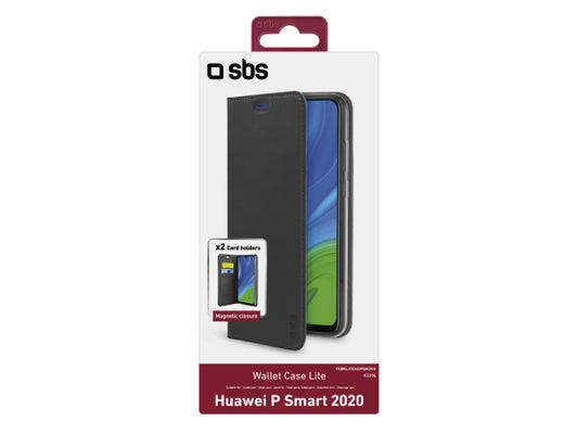 SBS Bookcase Wallet Lite-Hülle für Huawei P Smart 2020