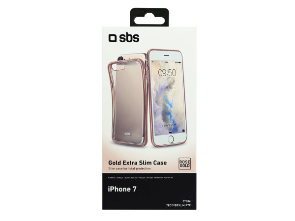 SBS Cover Extra Slim Gold Collection für iPhone 8 / 7 / 6s / 6 Kaufuniversum - SBS Cover Extra Slim Gold Collection für iPhone 8 / 7 / 6s / 6