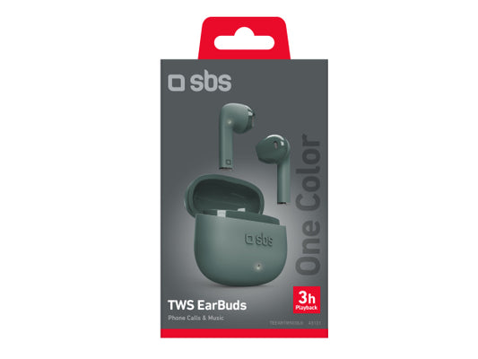 SBS TWS One Color – kabellose Ohrhörer mit True-Wireless-Stereo-Technologie