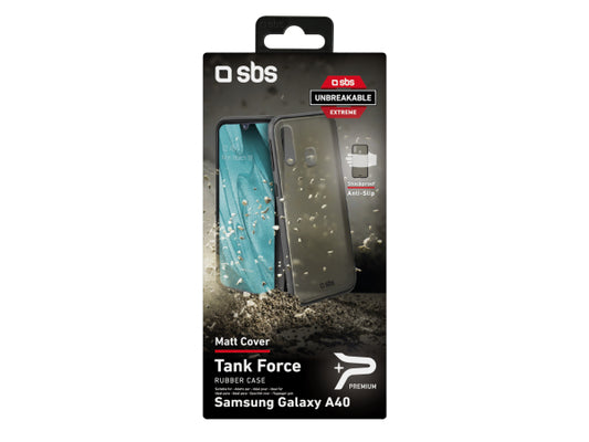 SBS Stoß- und rutschfestes mattes Cover für das Samsung Galaxy A40