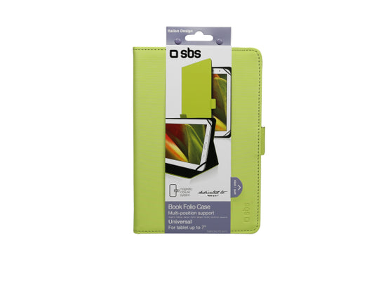 SBS Klapphülle in universellem Hochformat Book Lite für Tablet 7''