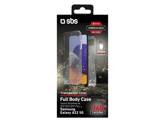 EASYCELL Cover Full Body 360° für Samsung Galaxy A22 5G – Unbreakable Collection