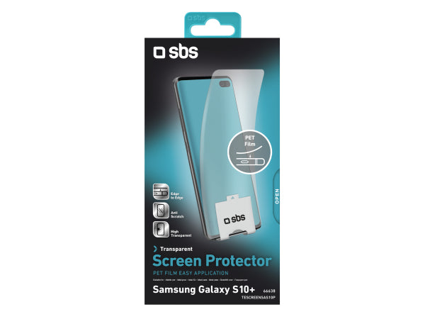 SBS Schutzfilm mit Applikator für Samsung Galaxy S10+ Kaufuniversum - SBS Schutzfilm mit Applikator für Samsung Galaxy S10+