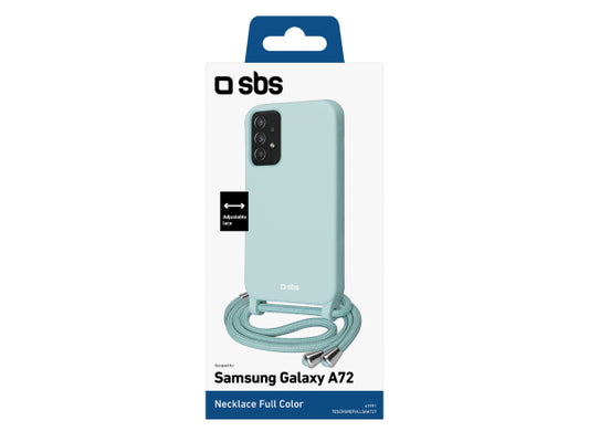 SBS Farbiges Riemen-Halsband-Cover für Samsung Galaxy A72