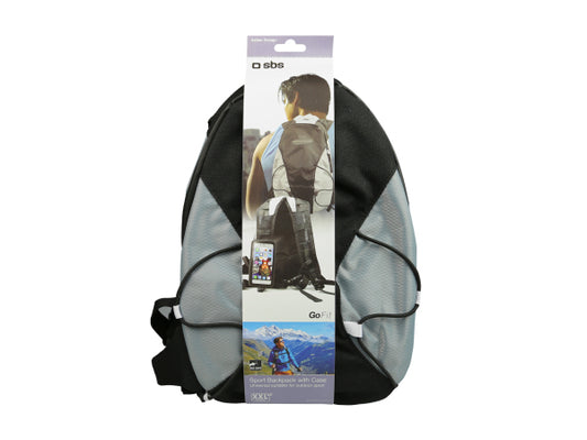SBS Sportrucksack mit universeller Touchscreen-Hülle für Smartphones bis 5.5"