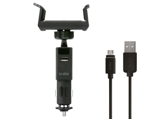 SBS Autohalterung mit USB-Port für Smartphone bis 5,5"