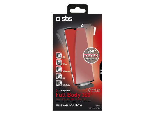 SBS Schutzfolie Full Body 360° für Huawei P30 Pro
