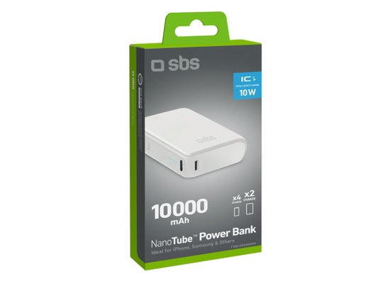 SBS Ultra-kompakte Powerbank mit 10000 mAh