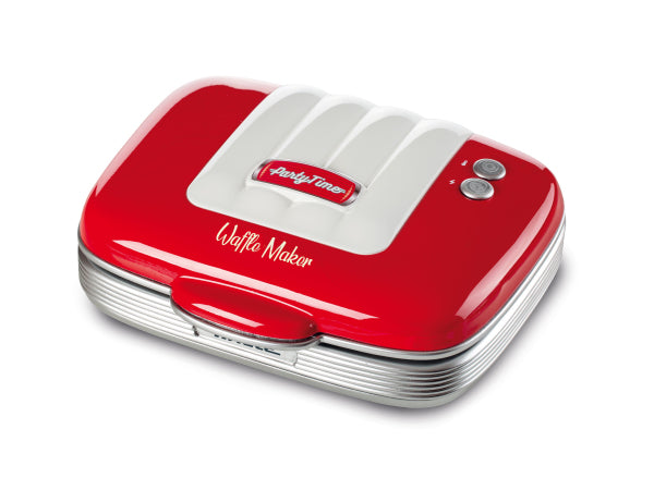 Ariete Waffeleisen - Party Time - Rot Kaufuniversum - Ariete Waffeleisen - Party Time - Rot