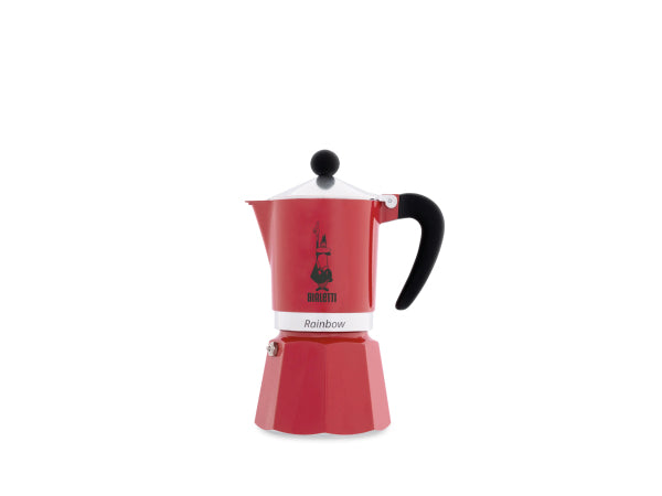 BIALETTI RAINBOW Rot - 3 Tassen Kaufuniversum - BIALETTI RAINBOW Rot - 3 Tassen