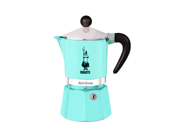 BIALETTI RAINBOW Blau - 3 Becher Kaufuniversum - BIALETTI RAINBOW Blau - 3 Becher
