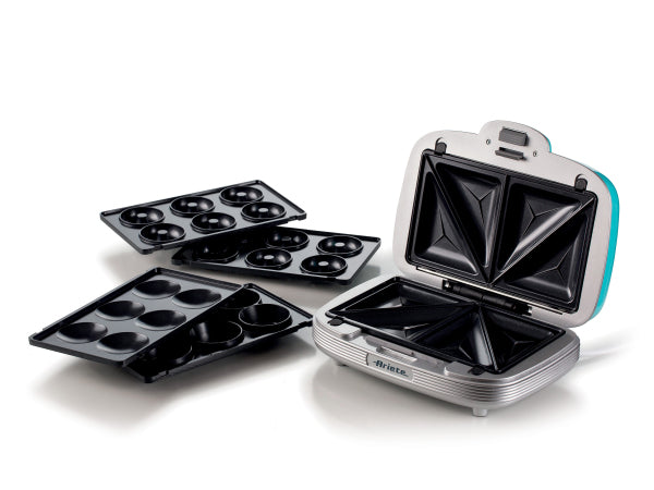 Ariete Sandwichmaschine - Party Time - Blau Kaufuniversum - Ariete Sandwichmaschine - Party Time - Blau