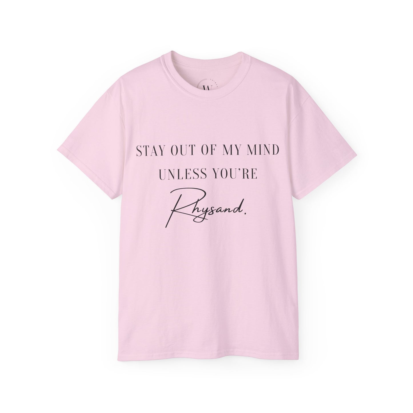 Kaufuniversum - Stay Out of My Mind Unless You are Rhysand | Bookish Fantasy T-Shirt | ACOTAR Romantasy Shirt | Book Boyfriend Tee | Velaris Lover Shirt