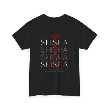 Shisha Vibes Unisex Heavy Cotton Tee, Perfect for Hookah Lovers | Shisha Fan Gift | Smoking Lounge Shirt | Casual Streetwear