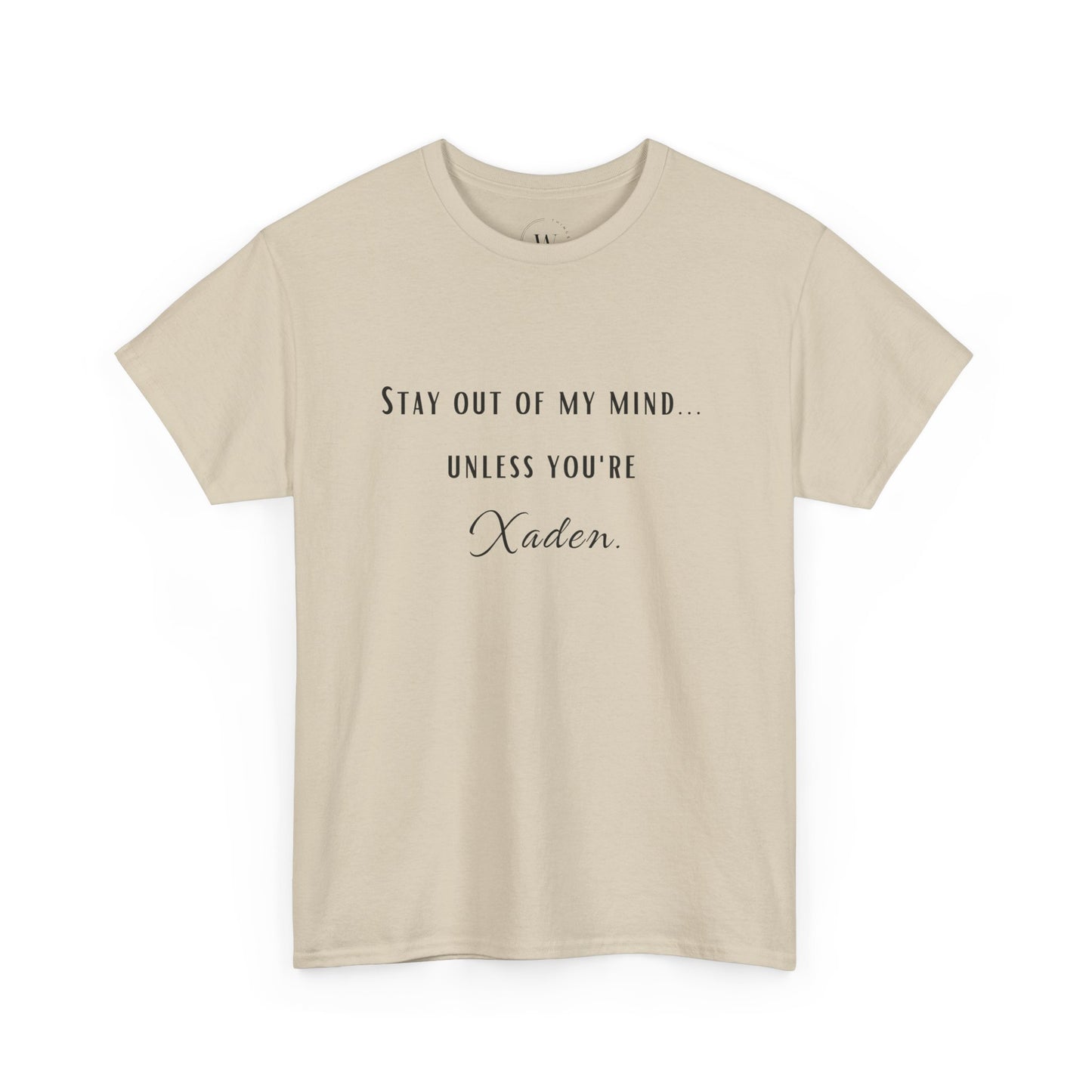 Kaufuniversum - Stay Out of My Mind T-Shirt  |  Xaden | Fourth Wing, Iron Flame, Onyx Storm Fans | Romantasy | Book Boyfriend Shirt