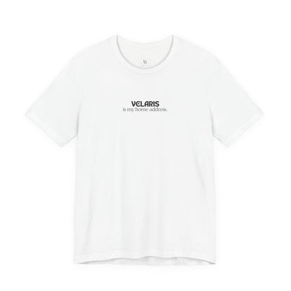 Velaris Is My Home Address Shirt - ACOTAR Inspired Tee - Night Court Fan Gift - Fantasy Bookish Shirt - Rhysand Starfall Aesthetic