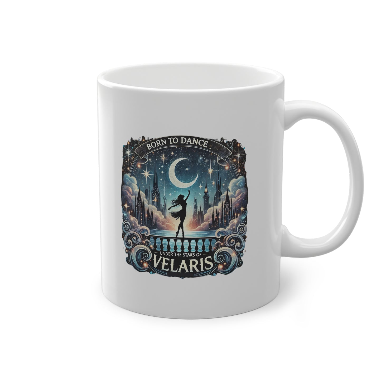 Kaufuniversum - Born to Dance Under the Stars of Velaris  ACOTAR Fantasy Mug | Night Court Aesthetic | Bookish Gift for Readers & Dreamers