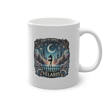 Born to Dance Under the Stars of Velaris  ACOTAR Fantasy Mug | Night Court Aesthetic | Bookish Gift for Readers & Dreamers