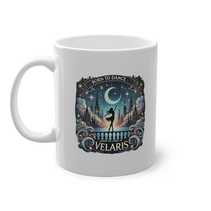 Born to Dance Under the Stars of Velaris  ACOTAR Fantasy Mug | Night Court Aesthetic | Bookish Gift for Readers & Dreamers