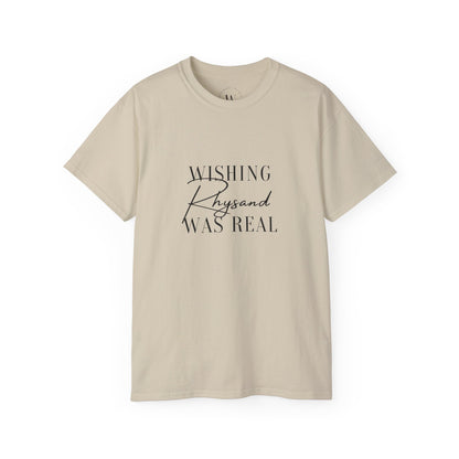 Wishing Rhysand Was Real Book Boyfriend Shirt | ACOTAR Merch | Romantasy Tee | Night Court | Sarah J. Maas Gift