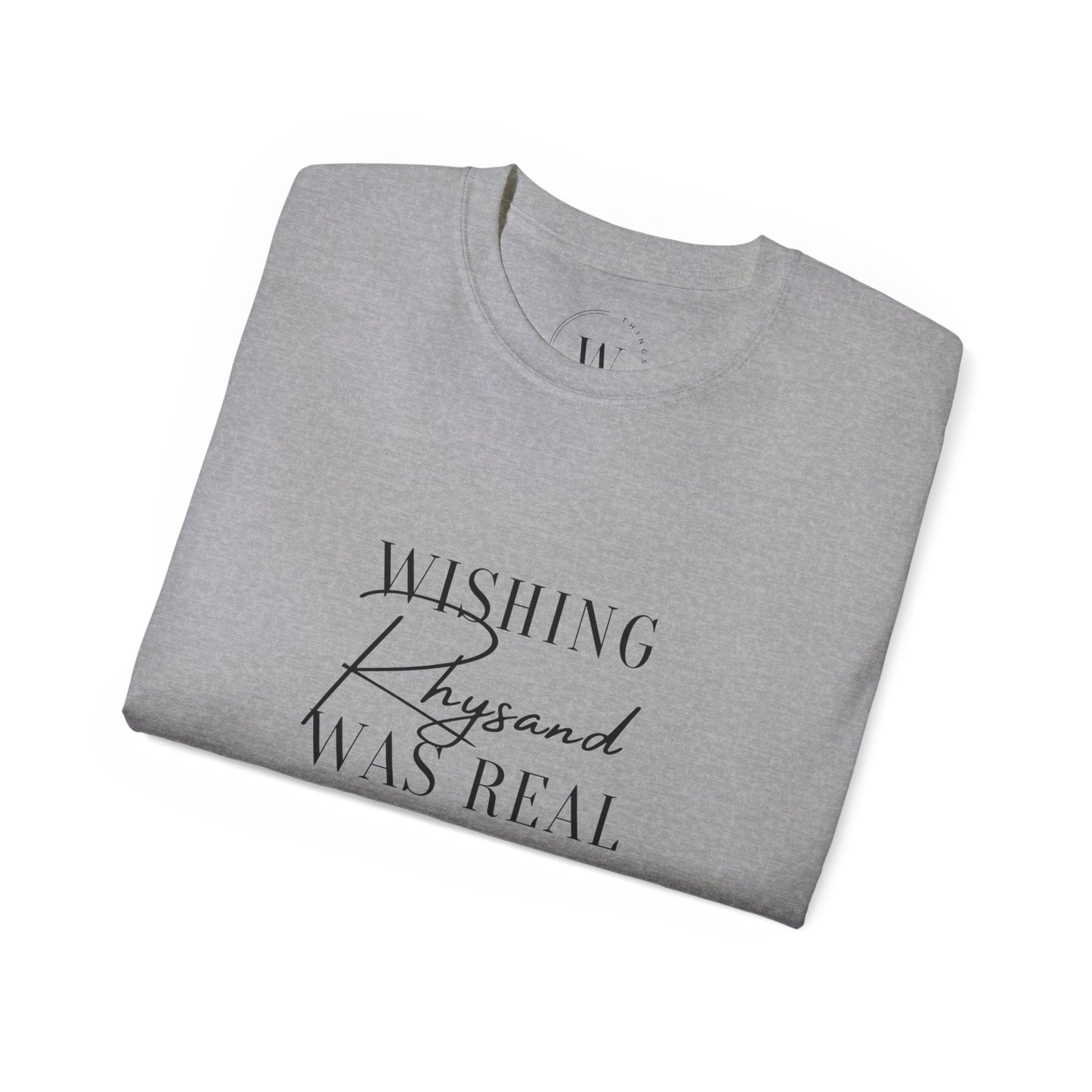 Kaufuniversum - Wishing Rhysand Was Real Book Boyfriend Shirt | ACOTAR Merch | Romantasy Tee | Night Court | Sarah J. Maas Gift