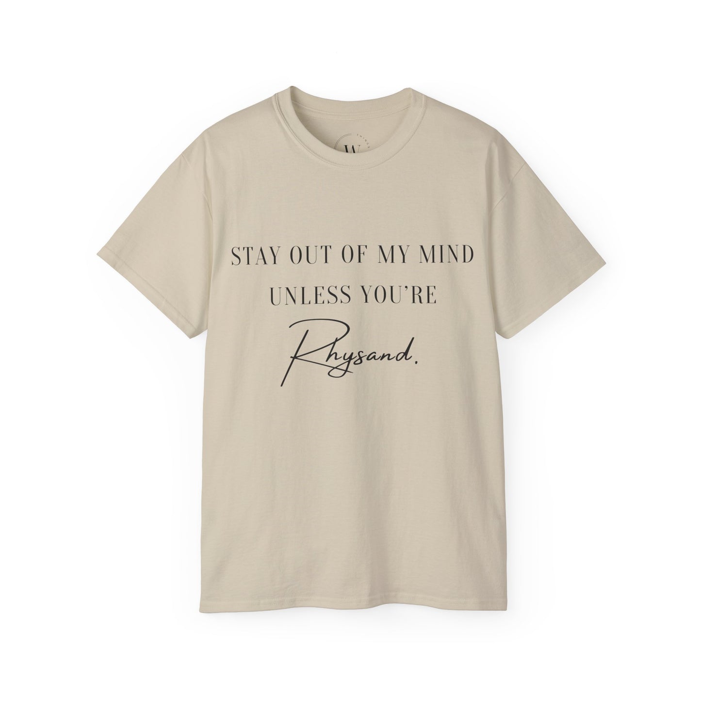 Kaufuniversum - Stay Out of My Mind Unless You are Rhysand | Bookish Fantasy T-Shirt | ACOTAR Romantasy Shirt | Book Boyfriend Tee | Velaris Lover Shirt