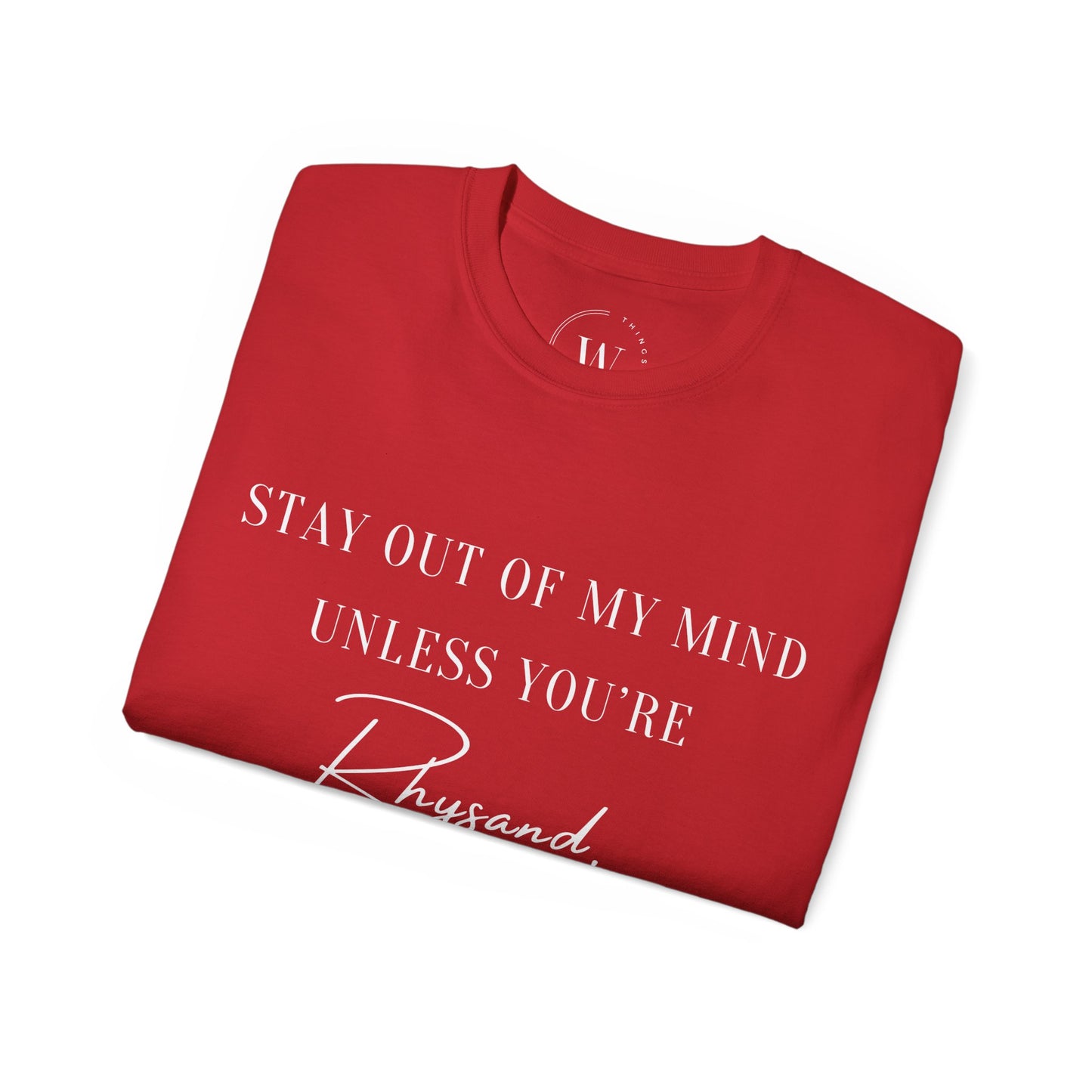 Kaufuniversum - Stay Out of My Mind Unless You are Rhysand | Bookish Fantasy T-Shirt | ACOTAR Romantasy Shirt | Book Boyfriend Tee | Velaris Lover Shirt